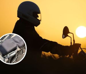 Calor moto verano sol