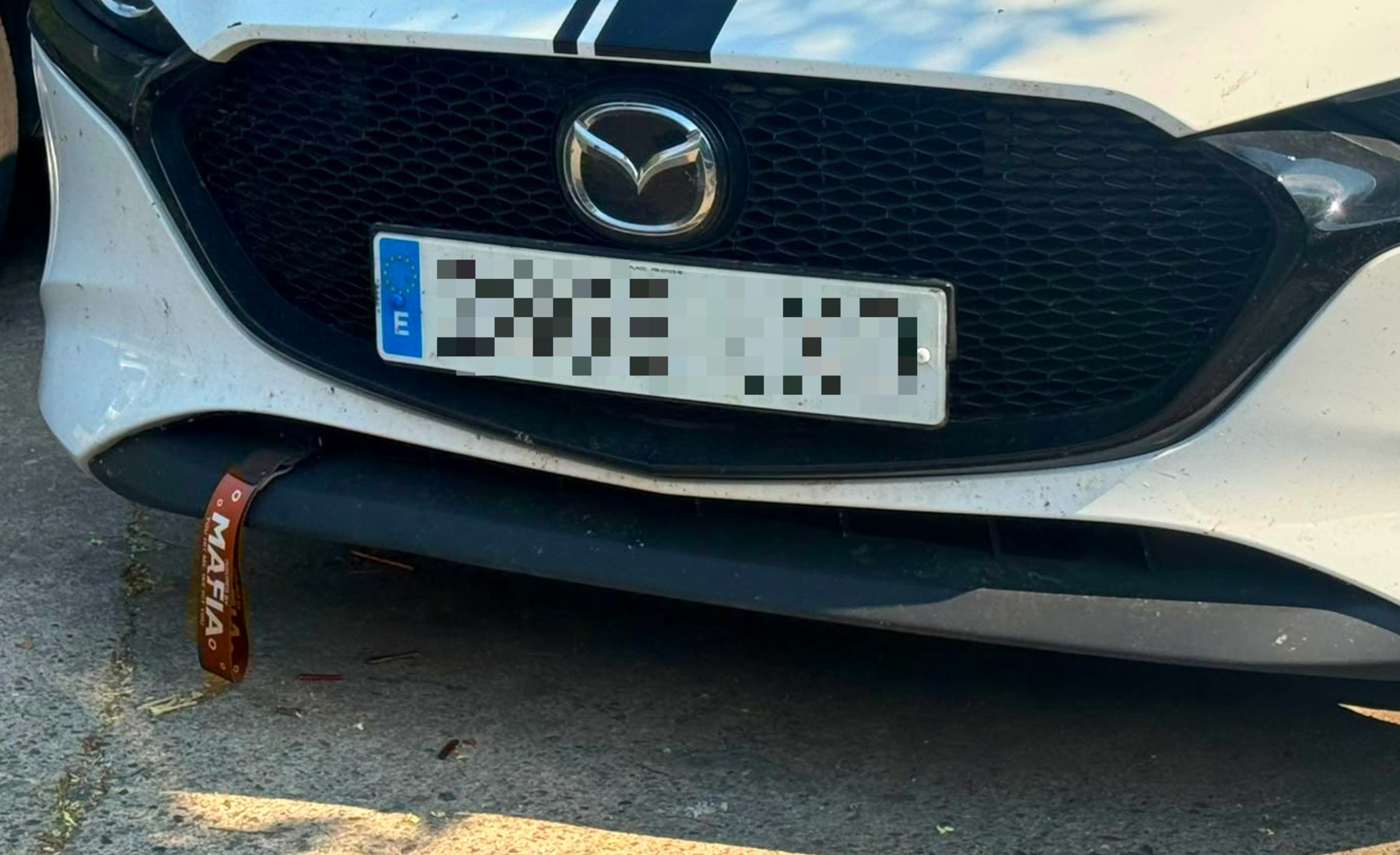 Cinta remolque Mazda