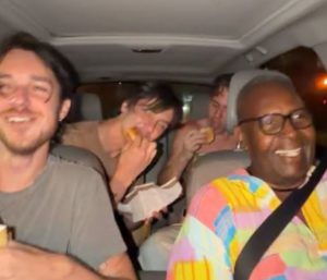 Conductor Uber fiesta