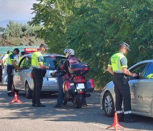Control alcohol y drogas Guardia Civil