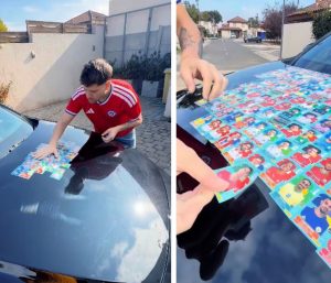 Cromos coche Mundial fútbol 2026
