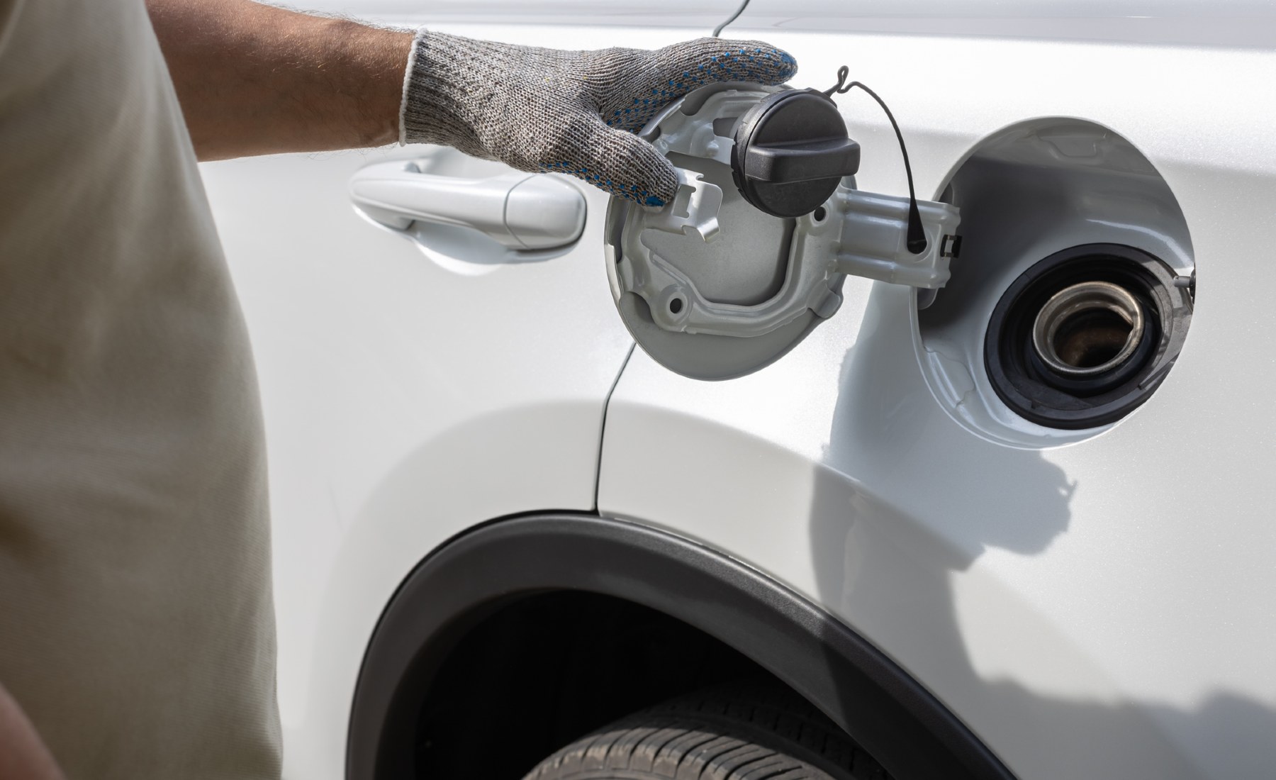 Depósito gasolina coche