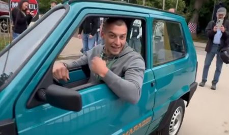 El coche más estrecho del mundo