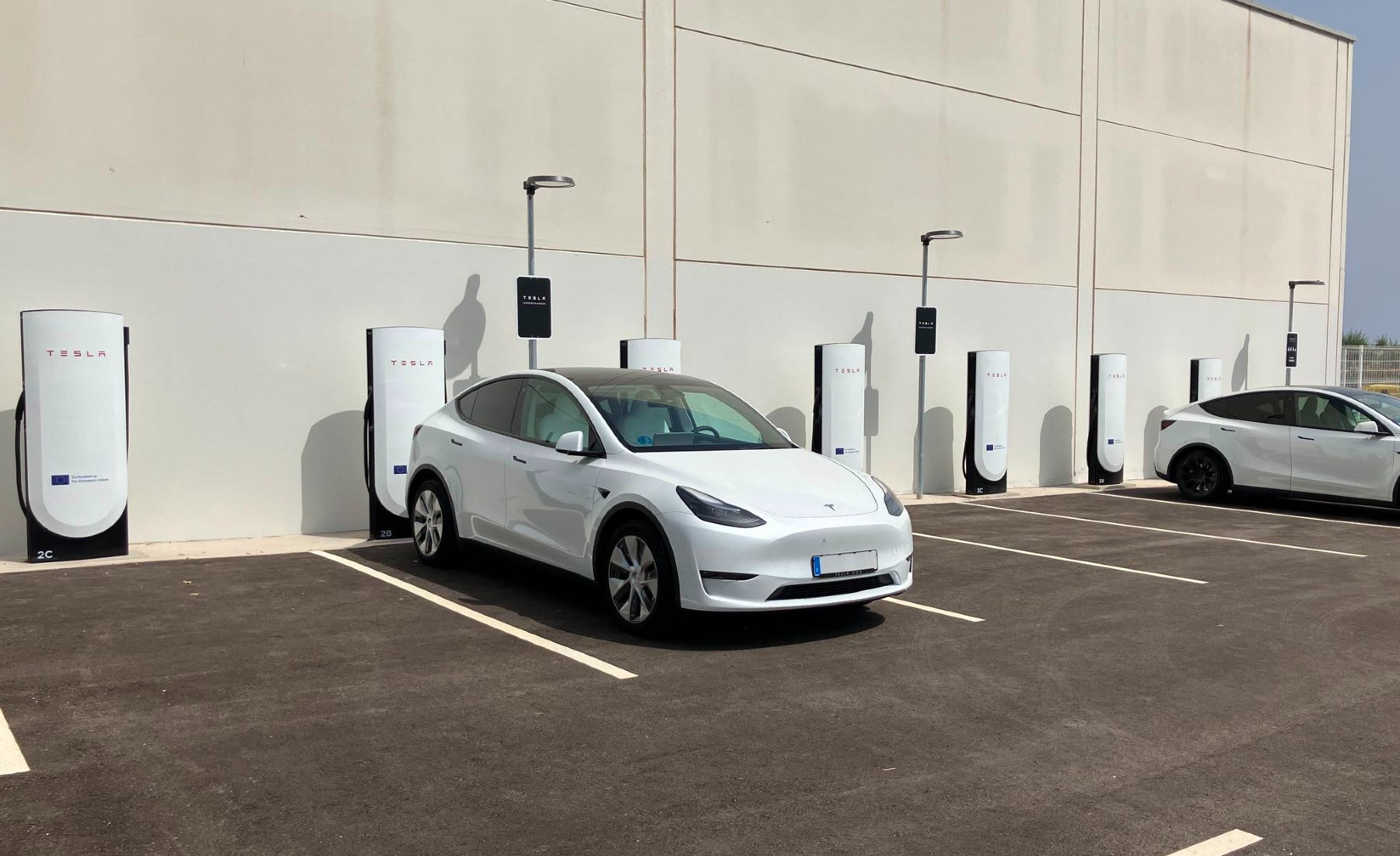 Estación carga Tesla España