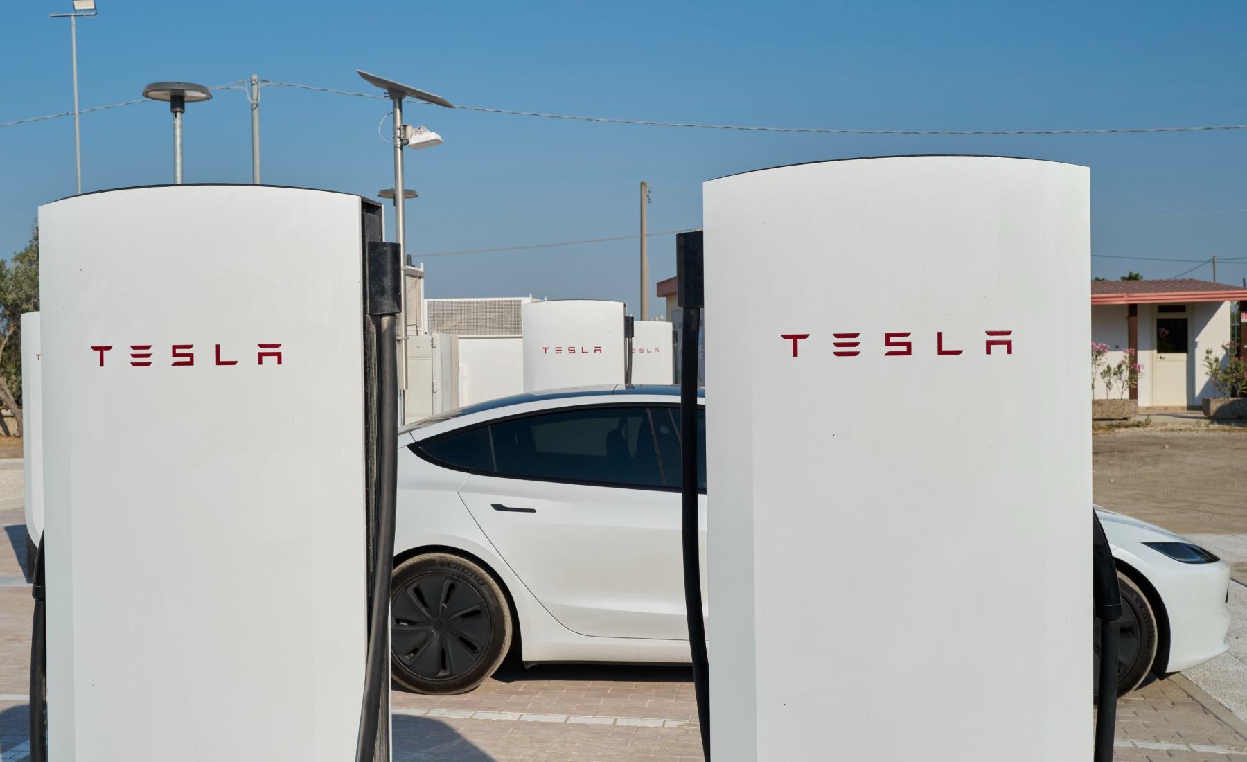 Estación carga Tesla