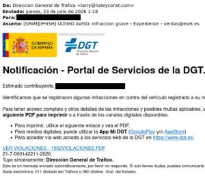 Fraude DGT