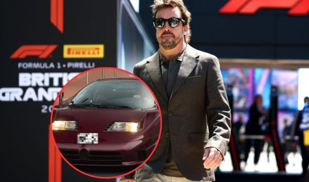 Fernando Alonso Bugatti EB110 GT