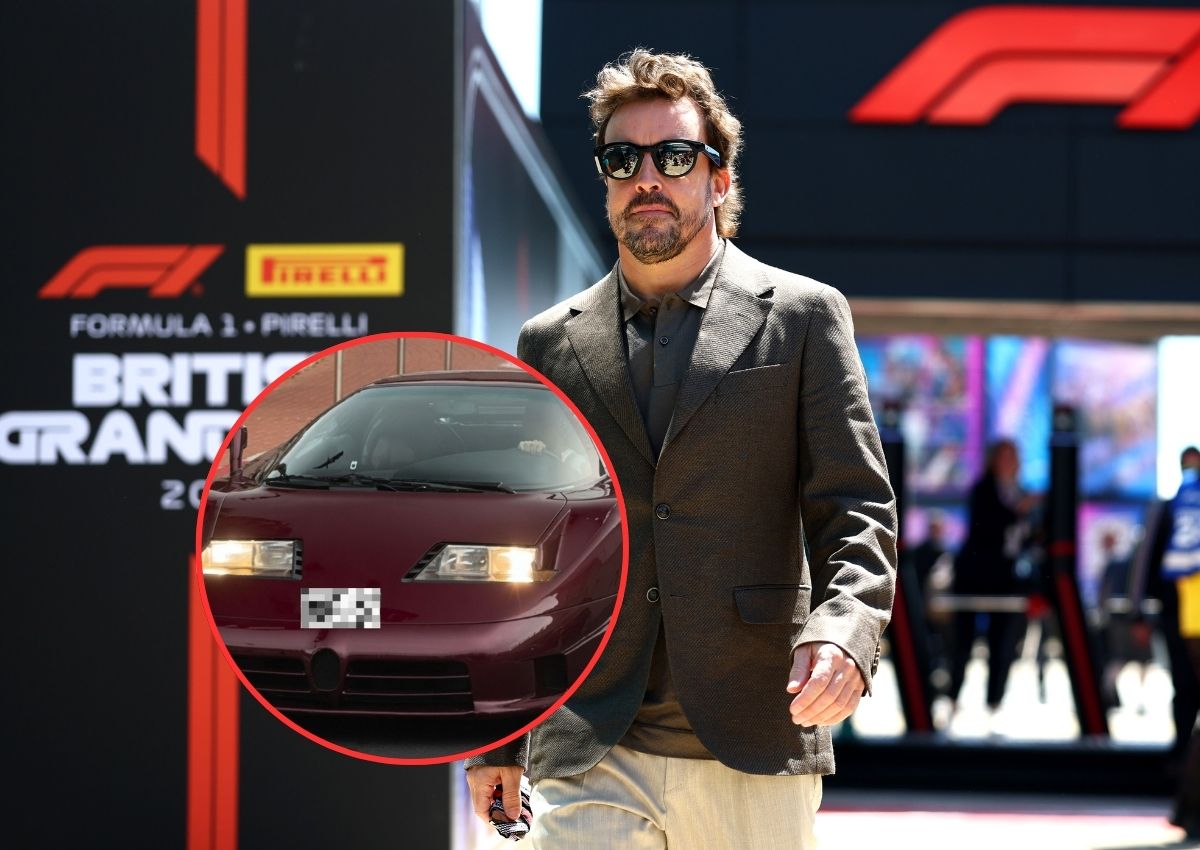 Fernando Alonso Bugatti EB110 GT