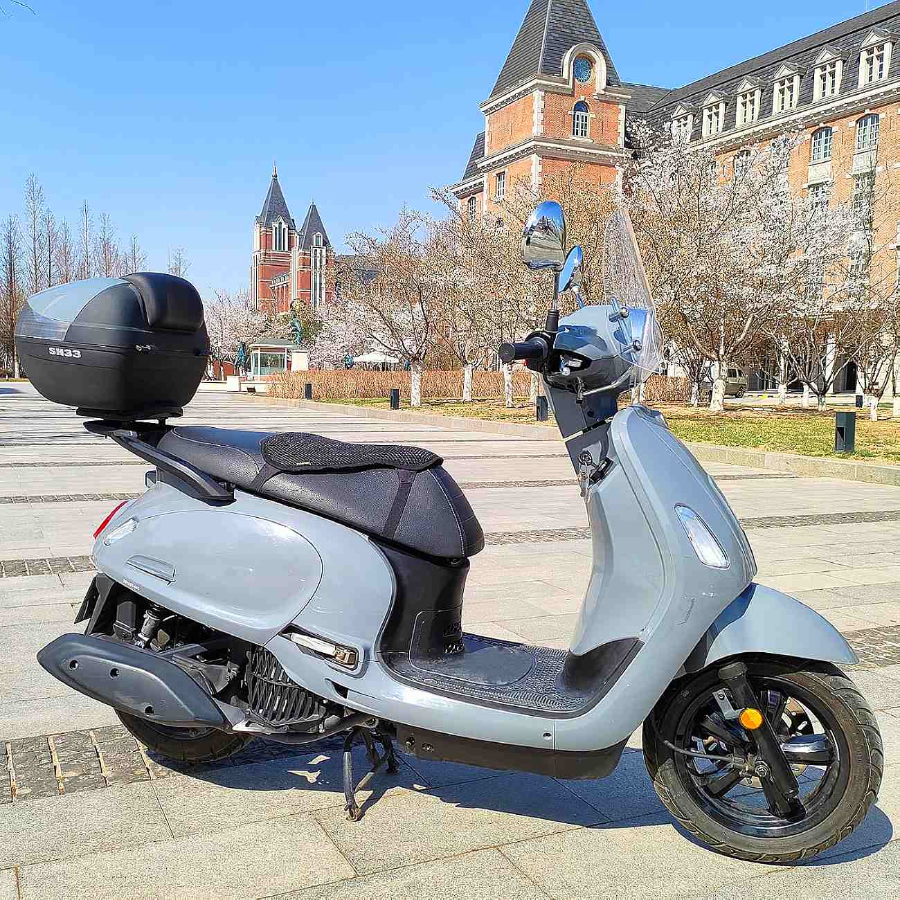 Funda asiento de moto verano Pelucton