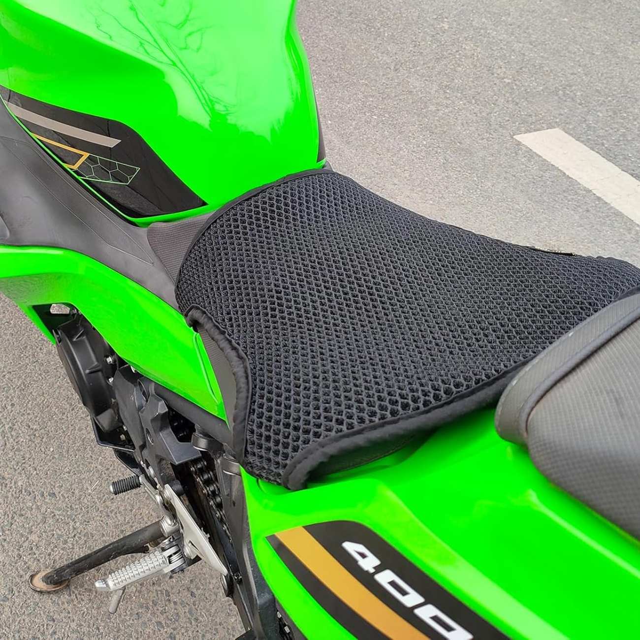 Funda asiento para moto verano