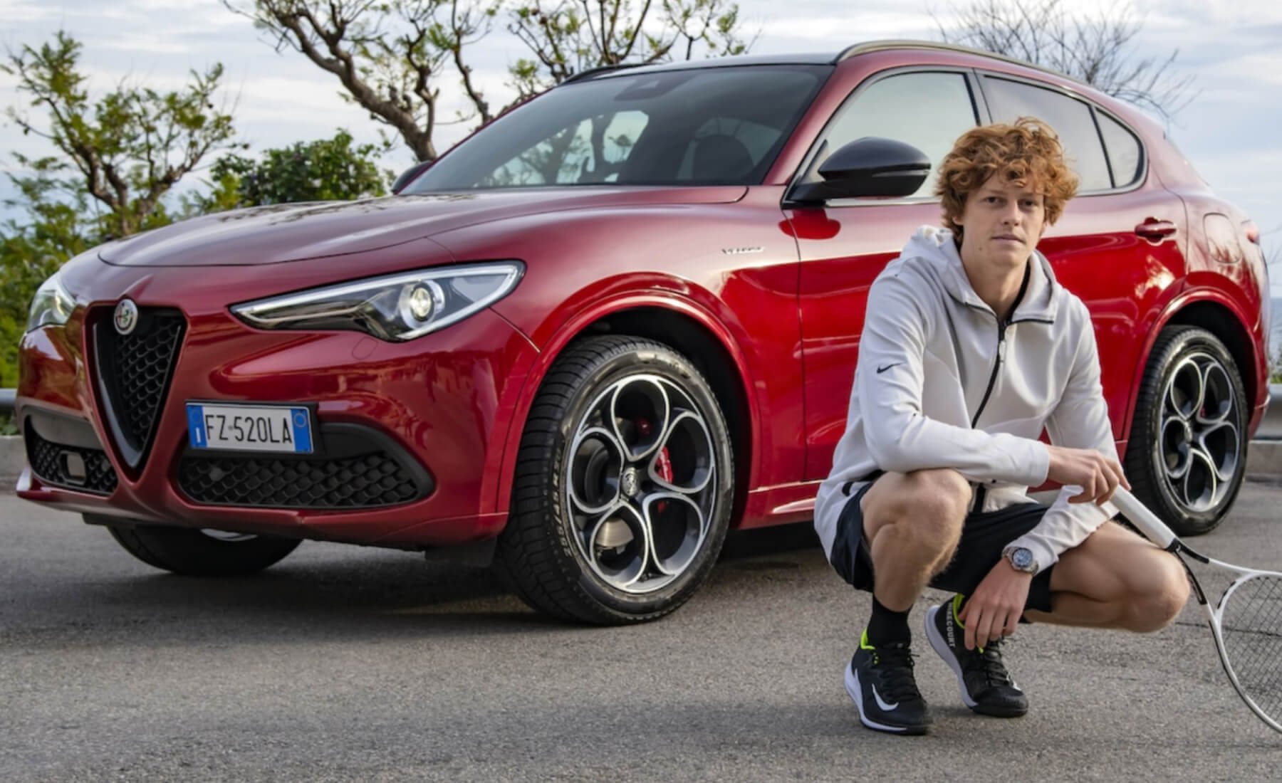 Jannik Sinner Alfa Romeo