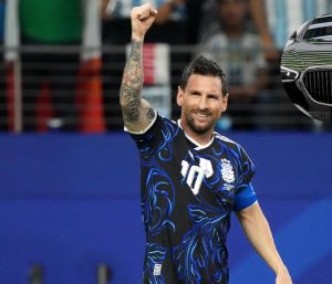 Leo Messi coche