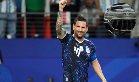 Leo Messi coche