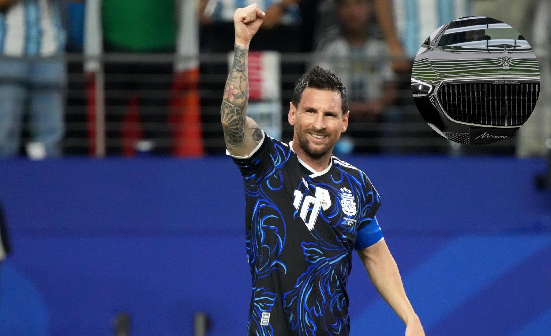 Leo Messi coche