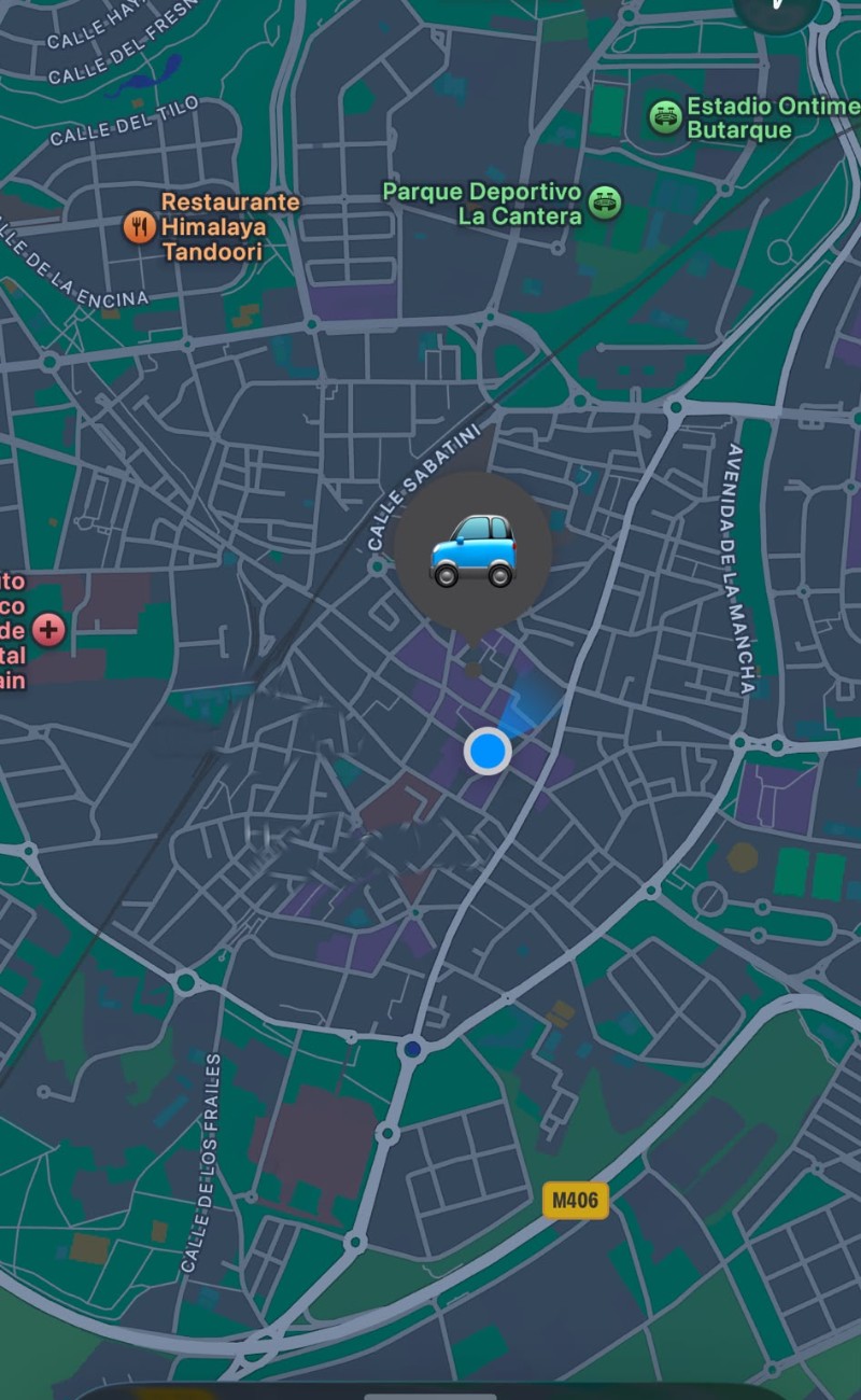 Mapa localizador Action