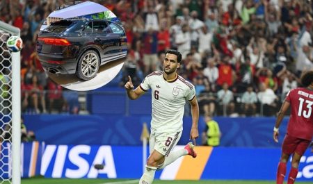 El sorprendente coche de Mikel Merino.