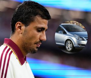 El primer coche de Rodri