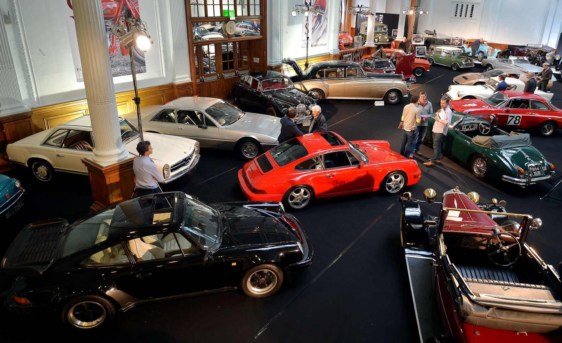Subasta de coches clásicos en Londres
