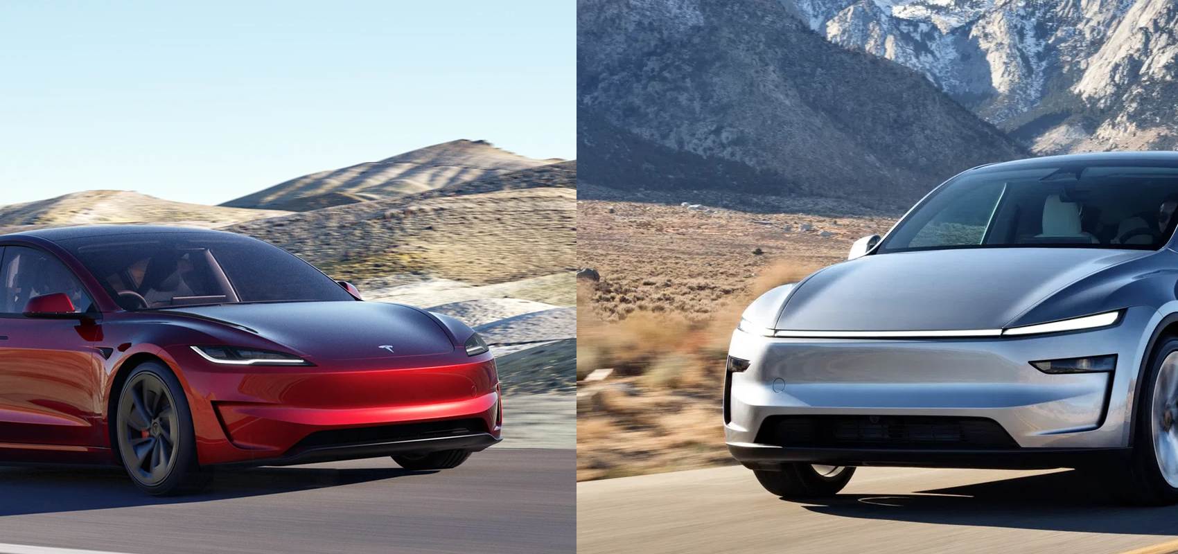 Tesla Model 3 contra Tesla Model Y