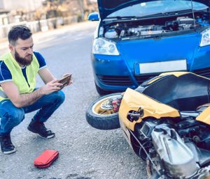 accidente moto