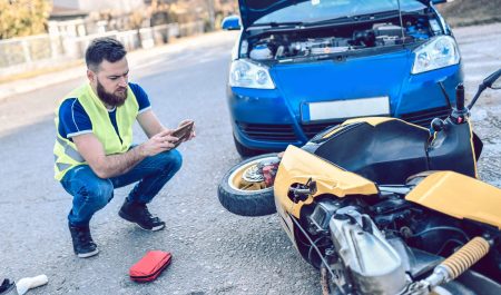 accidente moto