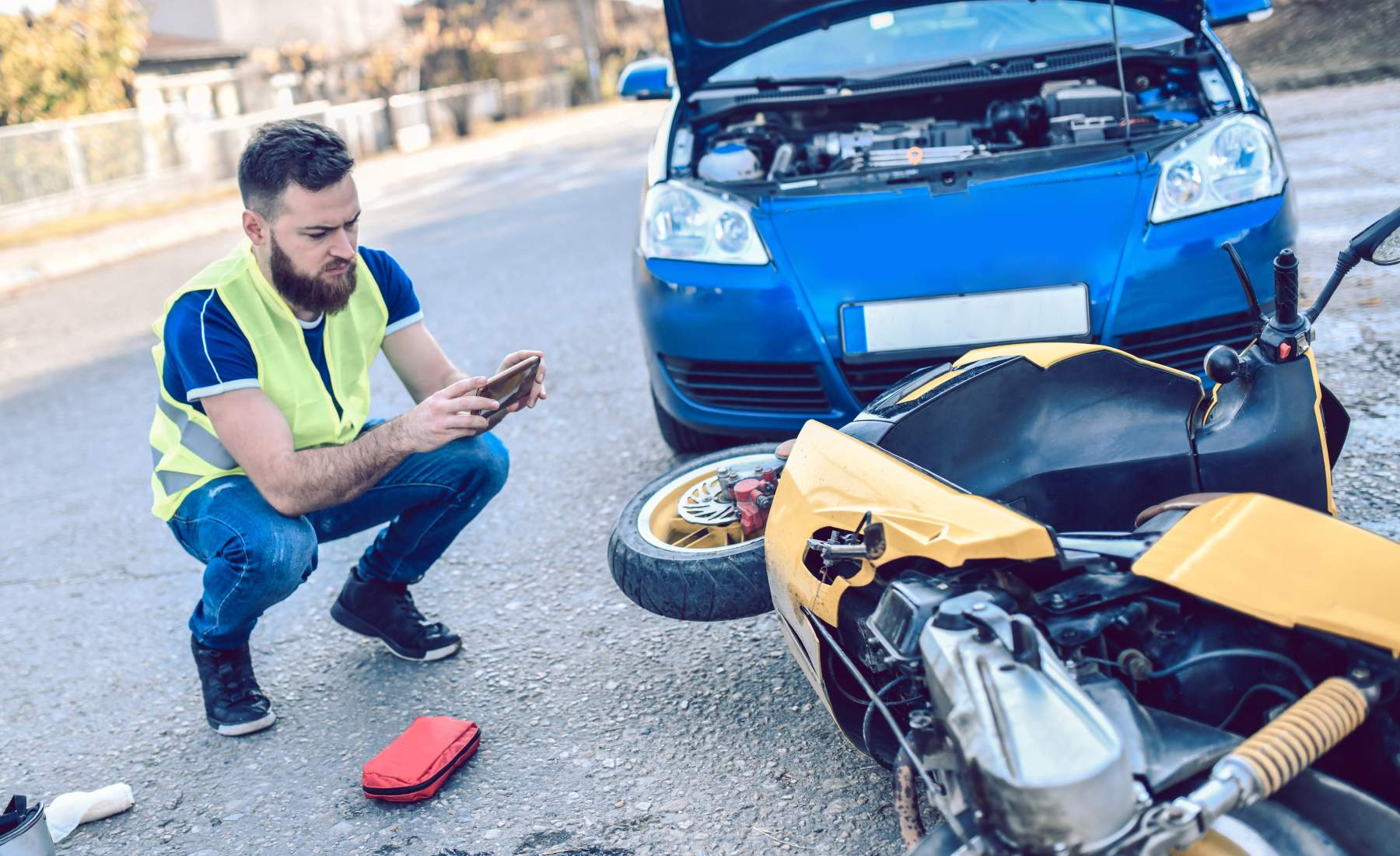 accidente moto