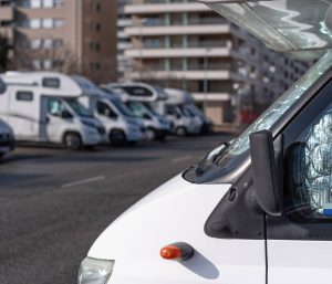 autocaravana ciudad