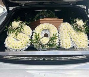 El Taycan funerario.