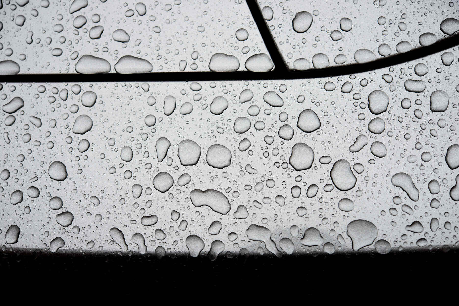 Gotas en el coche