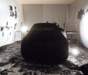 color coche negro Vantablack