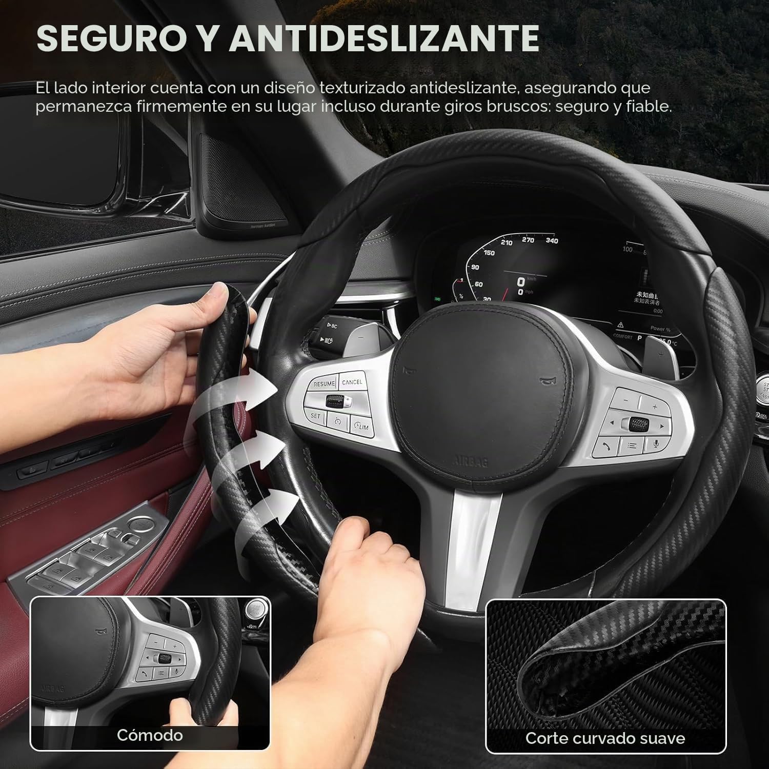cubierta del volante amazon cubierta del volante