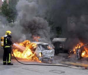 incendio coche