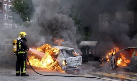 incendio coche
