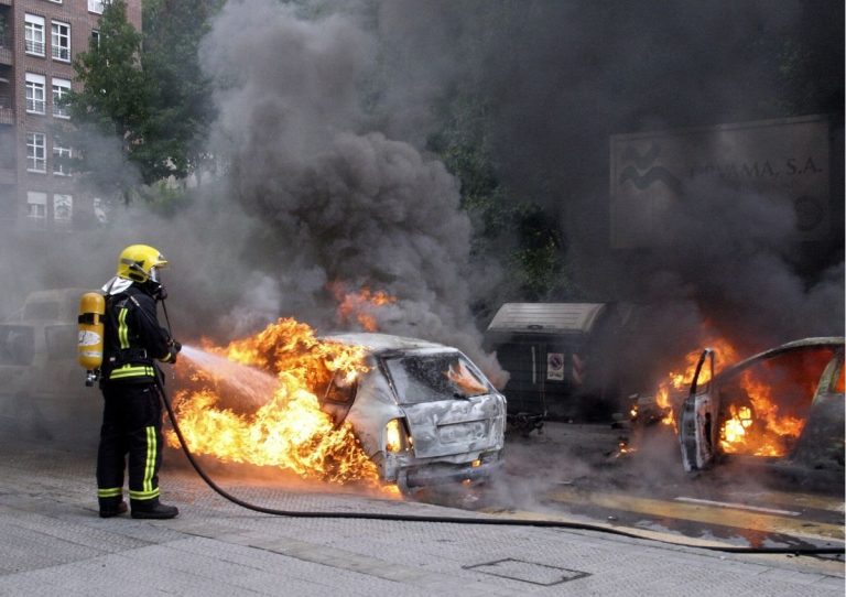 incendio coche