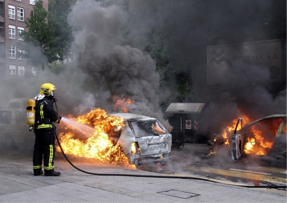 incendio coche
