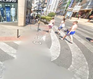 paso de cebra benidorm