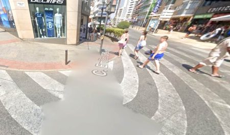 paso de cebra benidorm