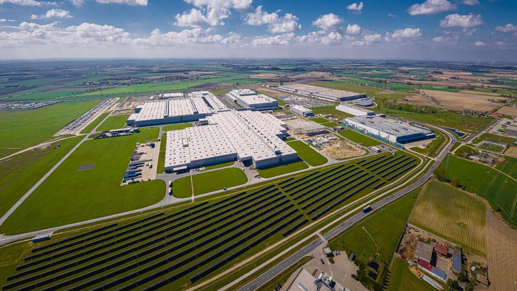La planta fotovoltaica de Wrzesnia.