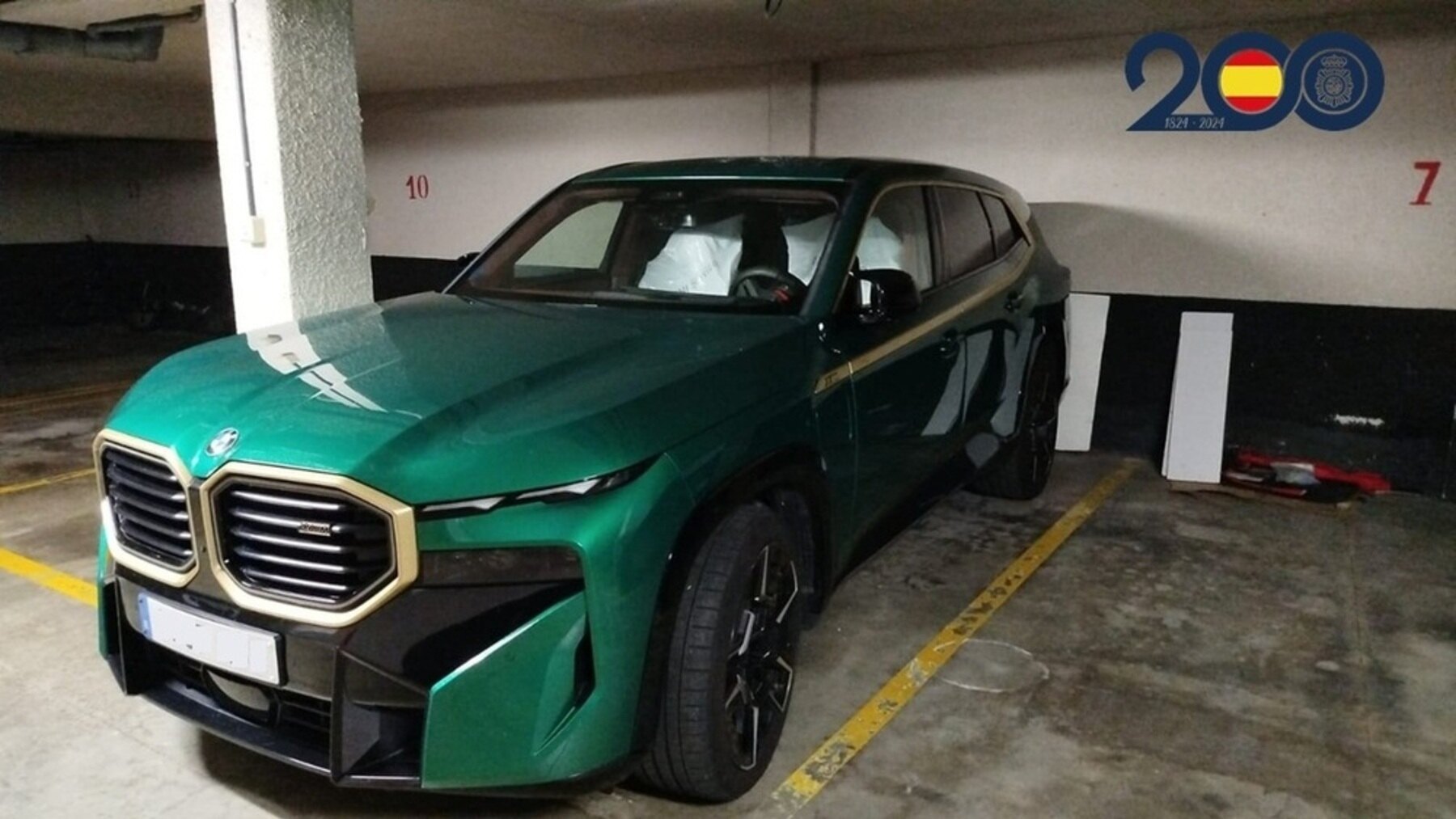 Uno de los vehículos recuperados.