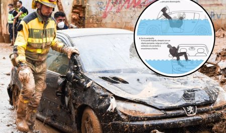 Cómo salir de una riada coche