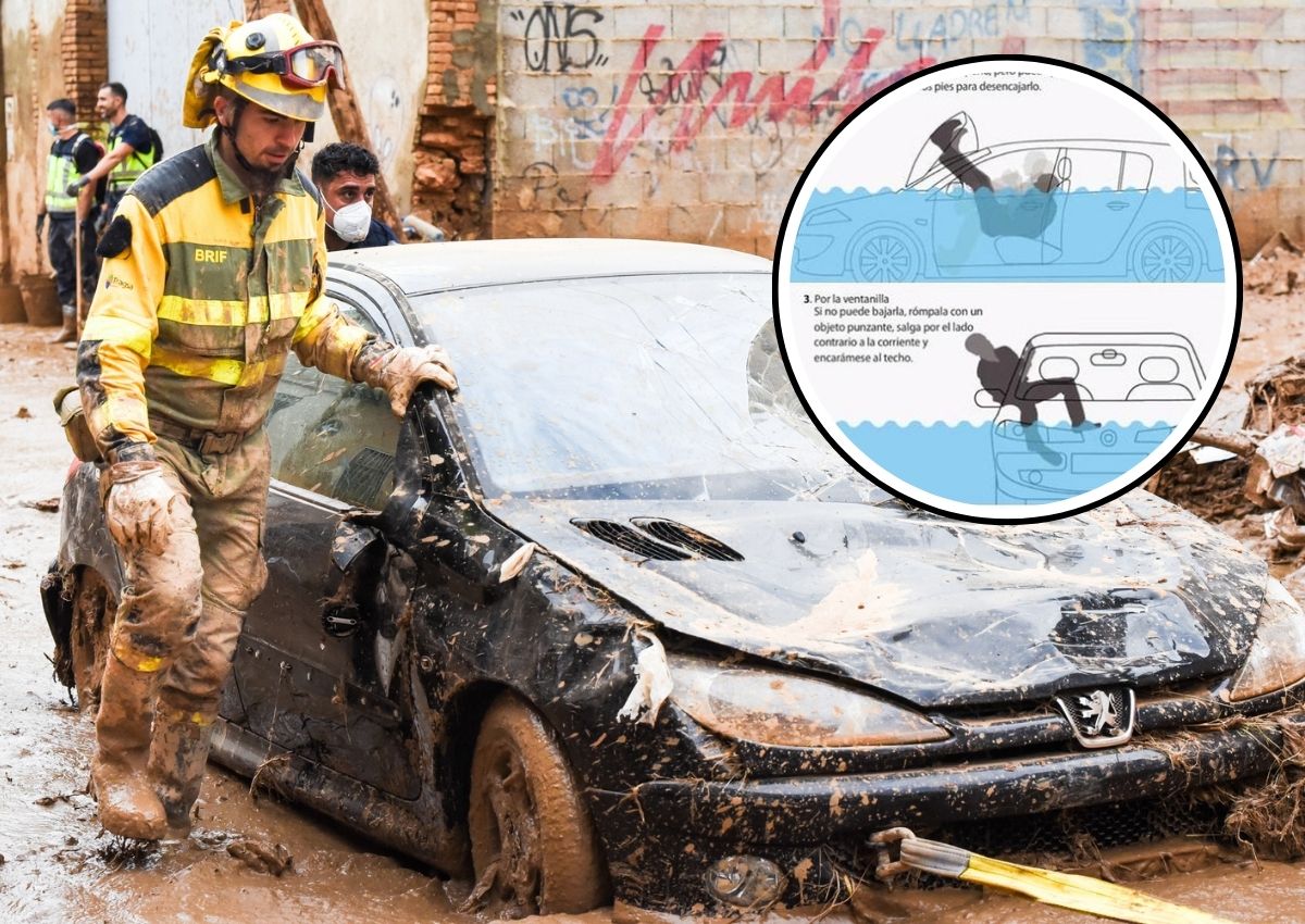 Cómo salir de una riada coche