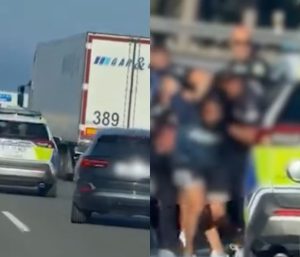 Persecución a toda velocidad por la Costa del Sol: un Audi robado, un turista asaltado y varios policías heridos