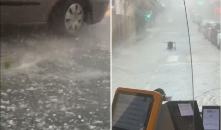 Granizo tarragona conductora autobús