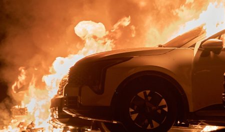 Incendio coches