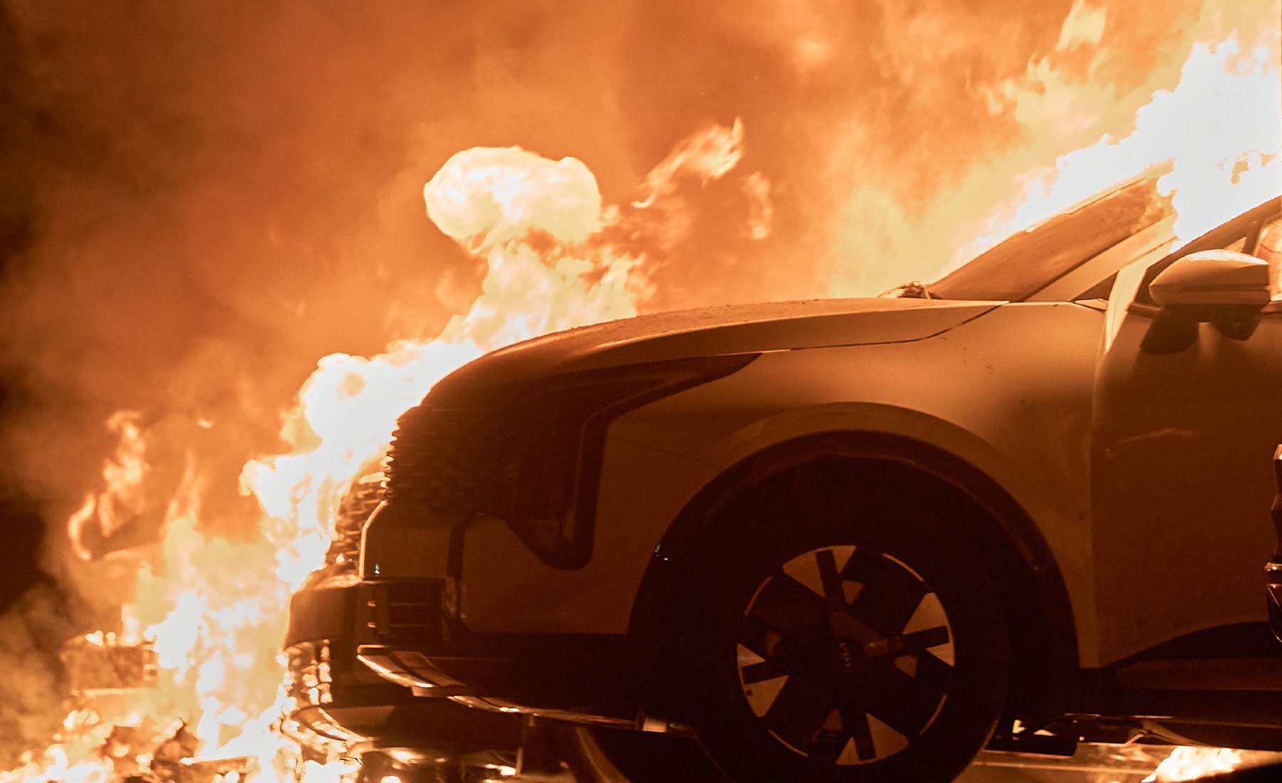 Incendio coches