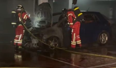 Incendio garaje Alcobendas