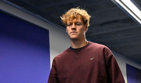 Jannik Sinner triste