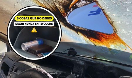 Objetos peligrosos incendio coche calor