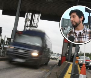 Peaje - Parto en el coche - Chile