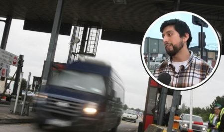Peaje - Parto en el coche - Chile